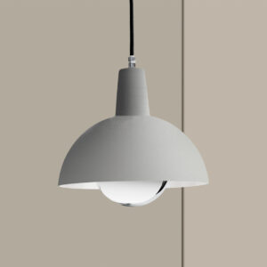 Grijze designlamp 1603 hanglamp de Kelk no.17 van Anvia