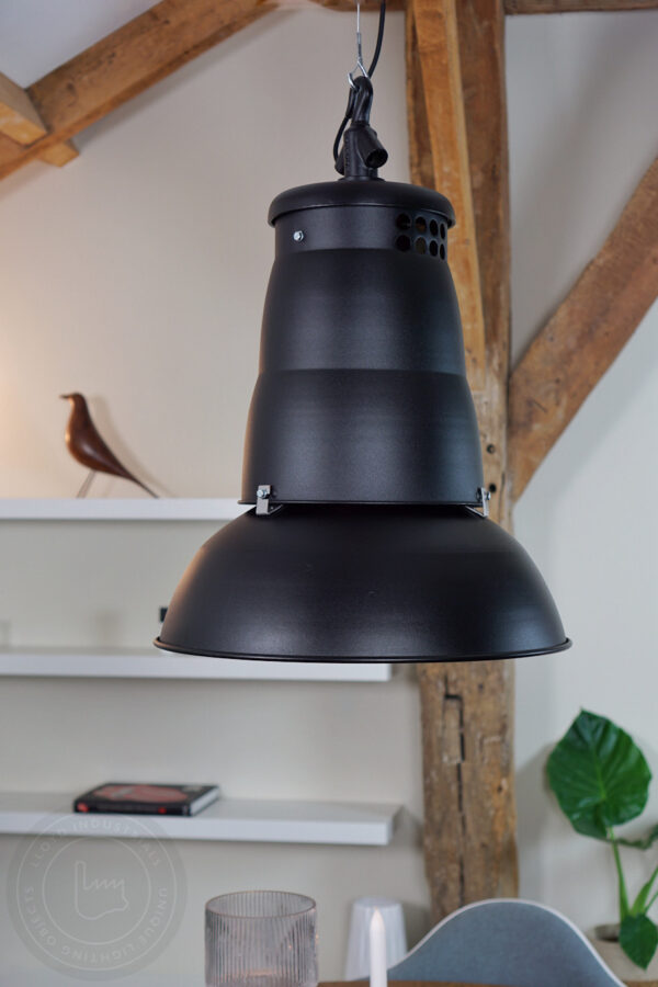 mat zwarte lamp PHD400 Black Label