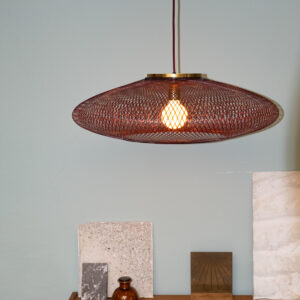 Atelier Robotiq Wine Red Ufo Pattern lamp ledlamp