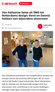 Artikel over de collectie lampen van Studio Lloyd Industrials