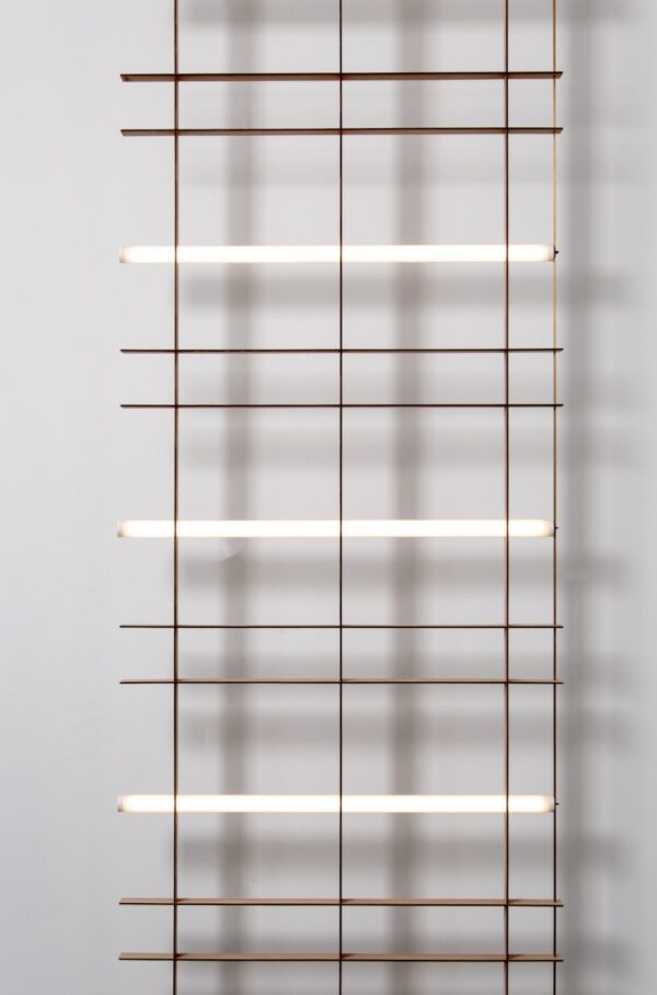 Roomdivider van ARRAY Lighting de Grid Light Screen